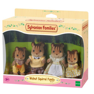 Sylvanian families - famiglia scoiattoli nocciola - SYLVANIAN FAMILIES