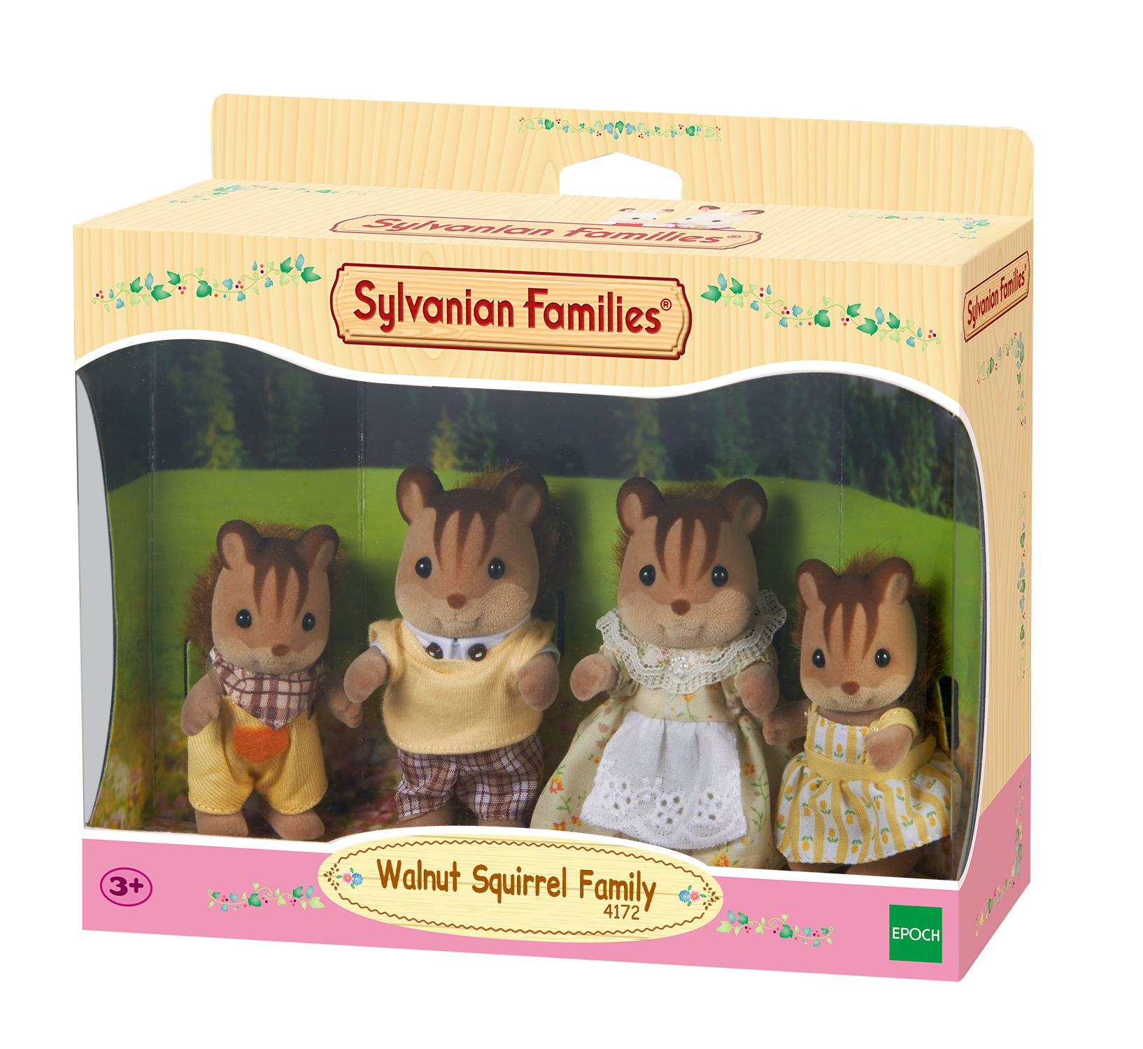 Sylvanian families - famiglia scoiattoli nocciola - SYLVANIAN FAMILIES