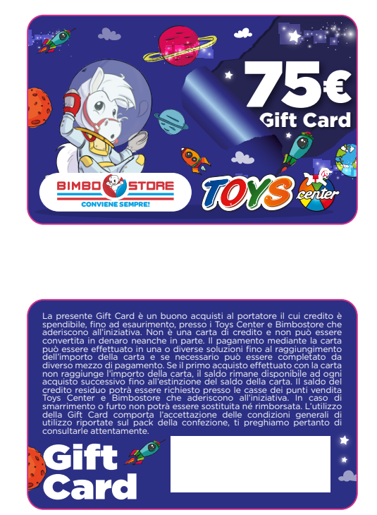 Gift card 75€ - 