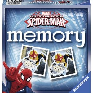 Ravensburger - memory versione ultimate spider man, 72 tessere, gioco da tavolo, 4+ anni - RAVENSBURGER, Spiderman