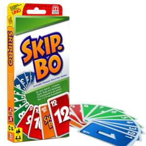 Mattel-uno-52370-skipbo gioco di carte - fuori tutto - offerte - UNO