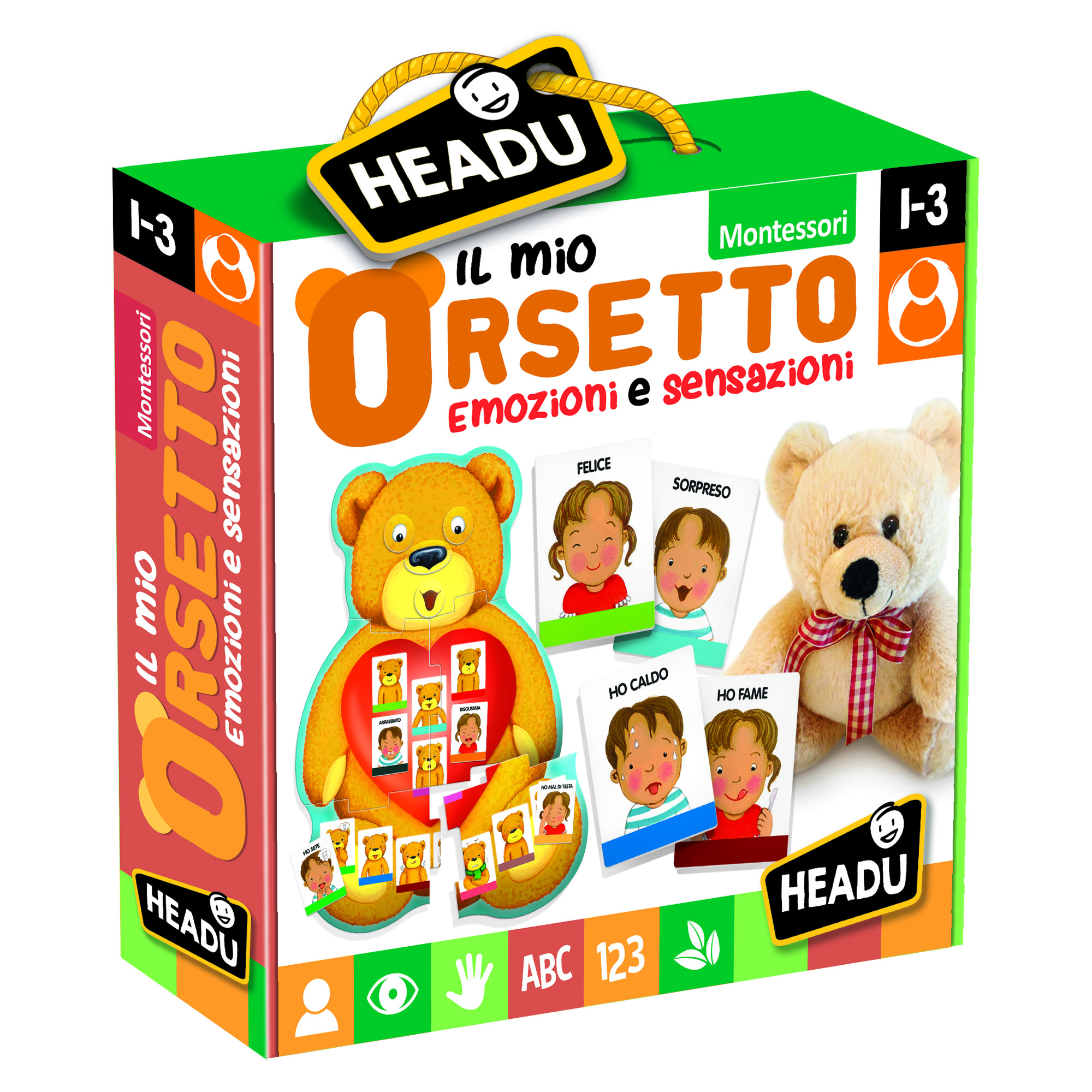 Il mio orsetto emozioni e sensazioni - 