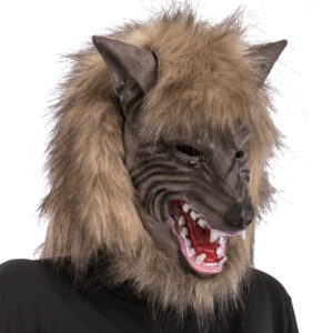 Maschera lupo in fingomma - 