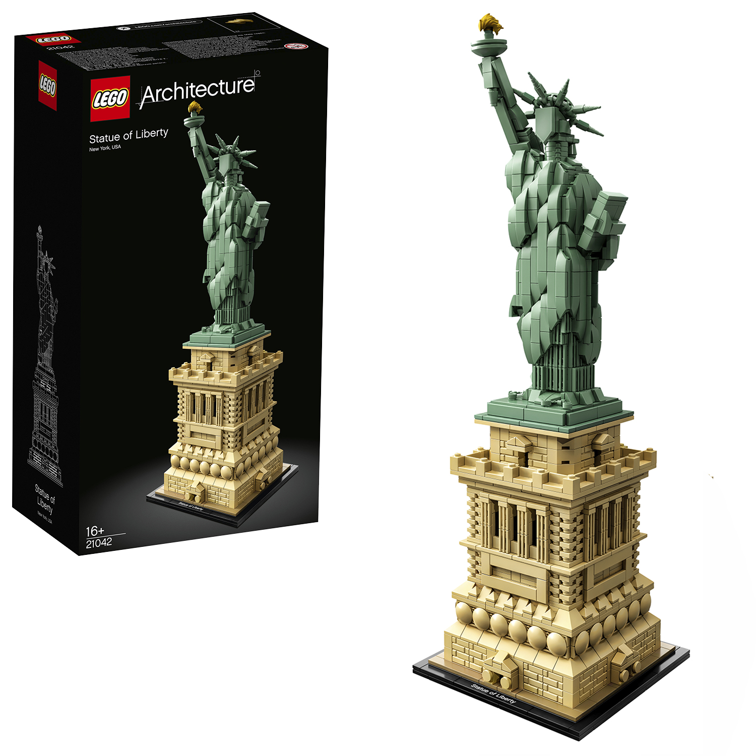 21042 - statua della libertà - lego architecture - toys center - LEGO ARCHITECTURE, Lego