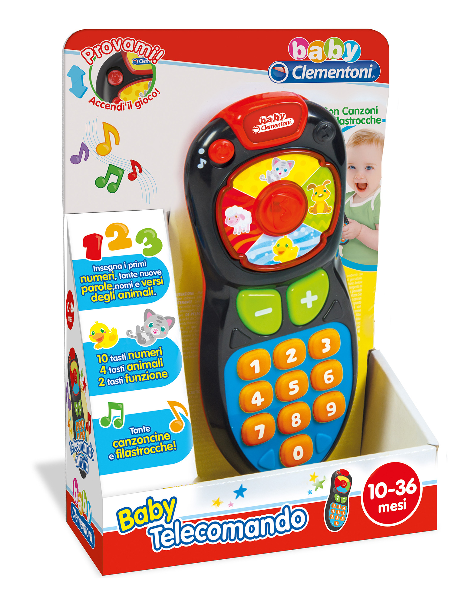 Clementoni - 17156 - BABY TELECOMANDO - Toys Center