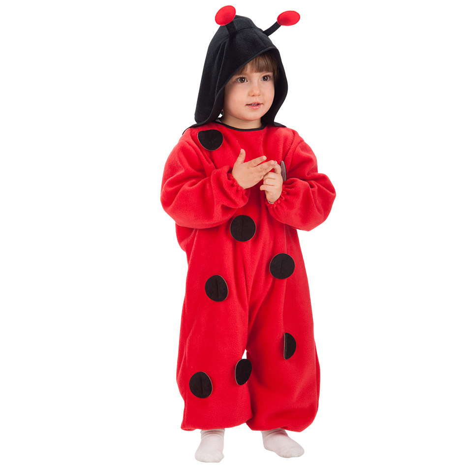 Costume coccinella baby 1-2 anni - 