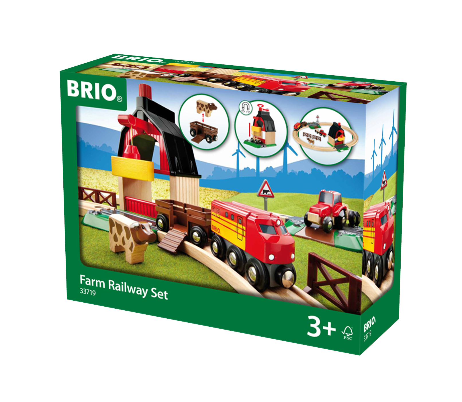 Brio set ferrovia fattoria - BRIO