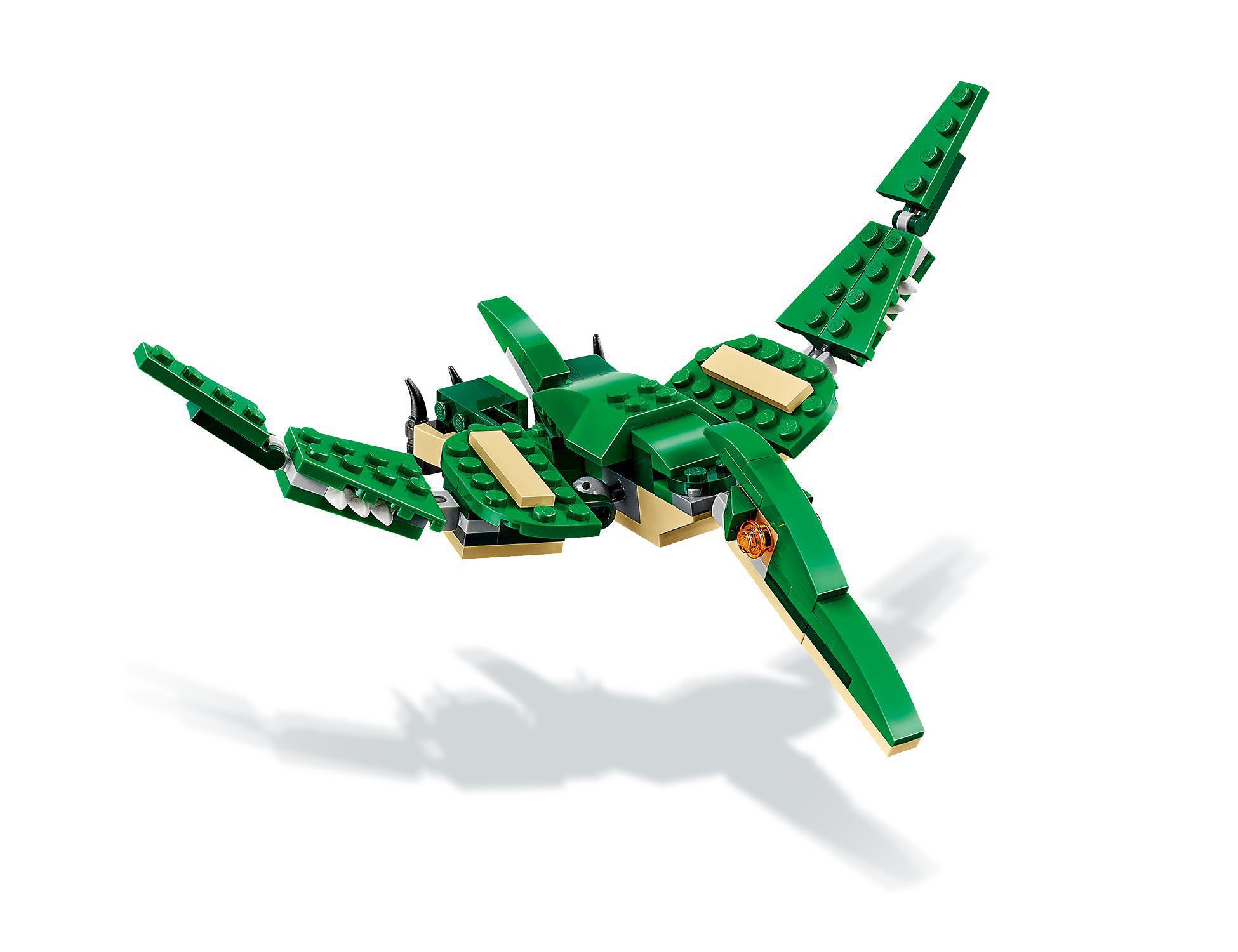 Lego creator 31058 dinosauro, giocattolo 3 in 1, giochi per bambini da costruire con t-rex e pterodattilo, idee regalo - LEGO CREATOR, Lego