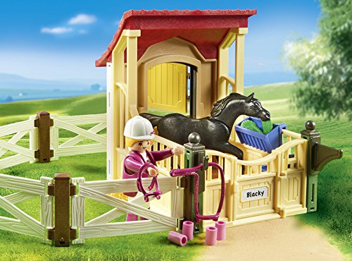 6934 - gran man stalla cavallo arabo - altro - toys center - 