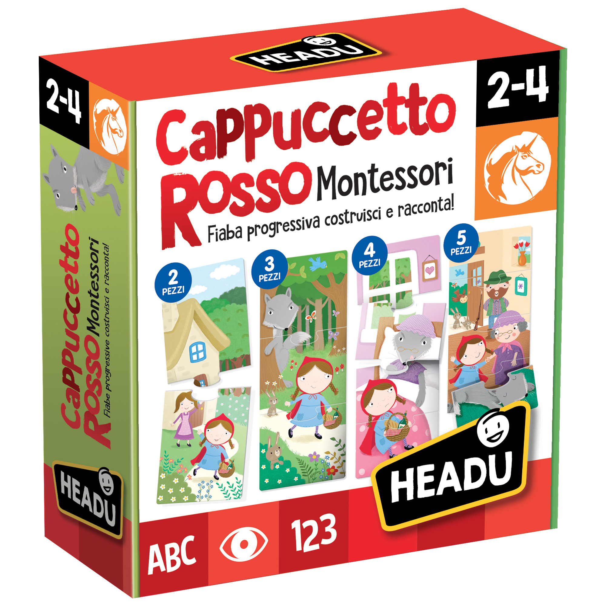 Cappuccetto rosso montessori - 