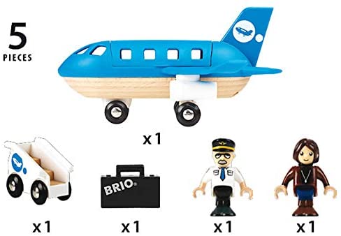 Brio set aeroplano con scala imbarco - BRIO