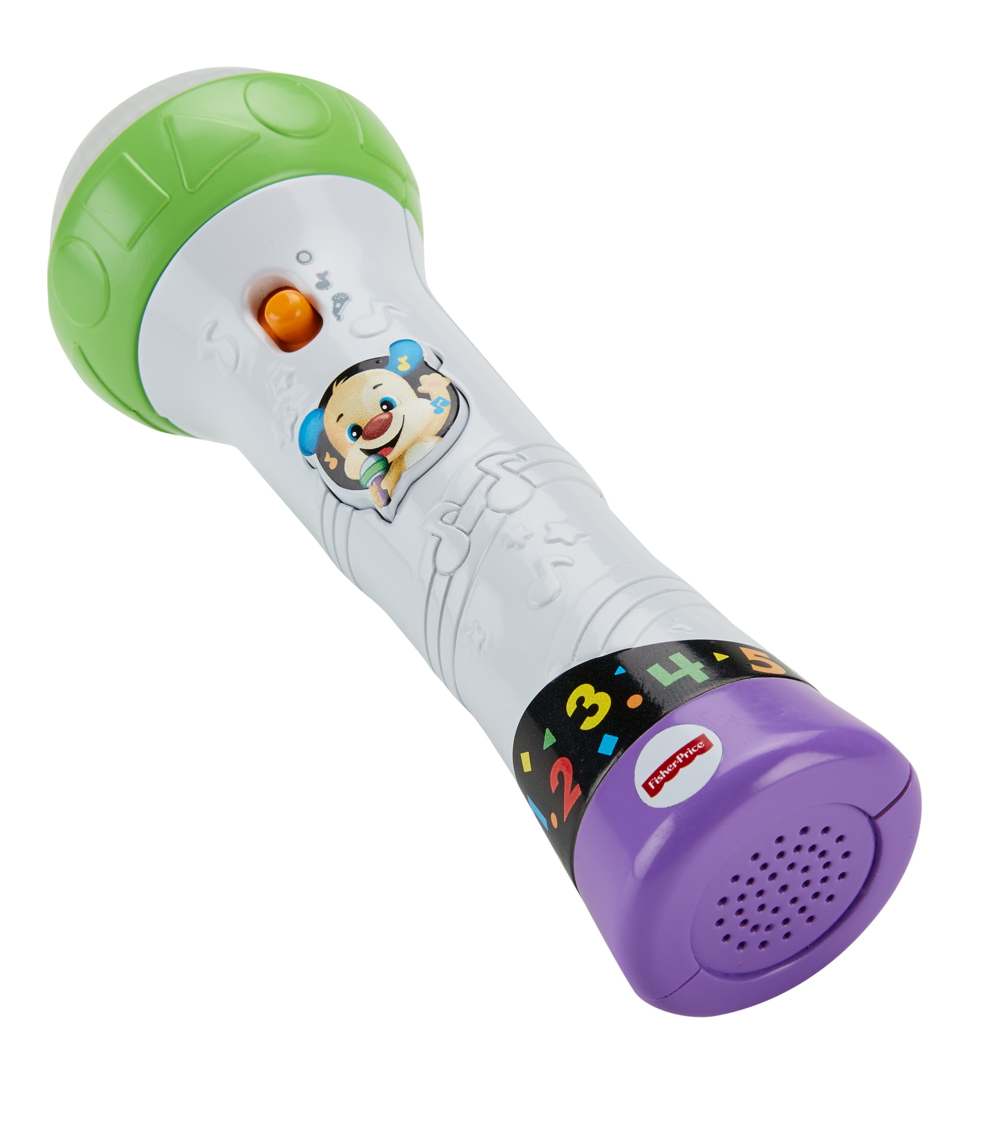 Fisher price microfono baby rock, giocattolo per imparare cantando con 2 modalità di gioco, bambini 18 + mesi, multicolore - FISHER-PRICE