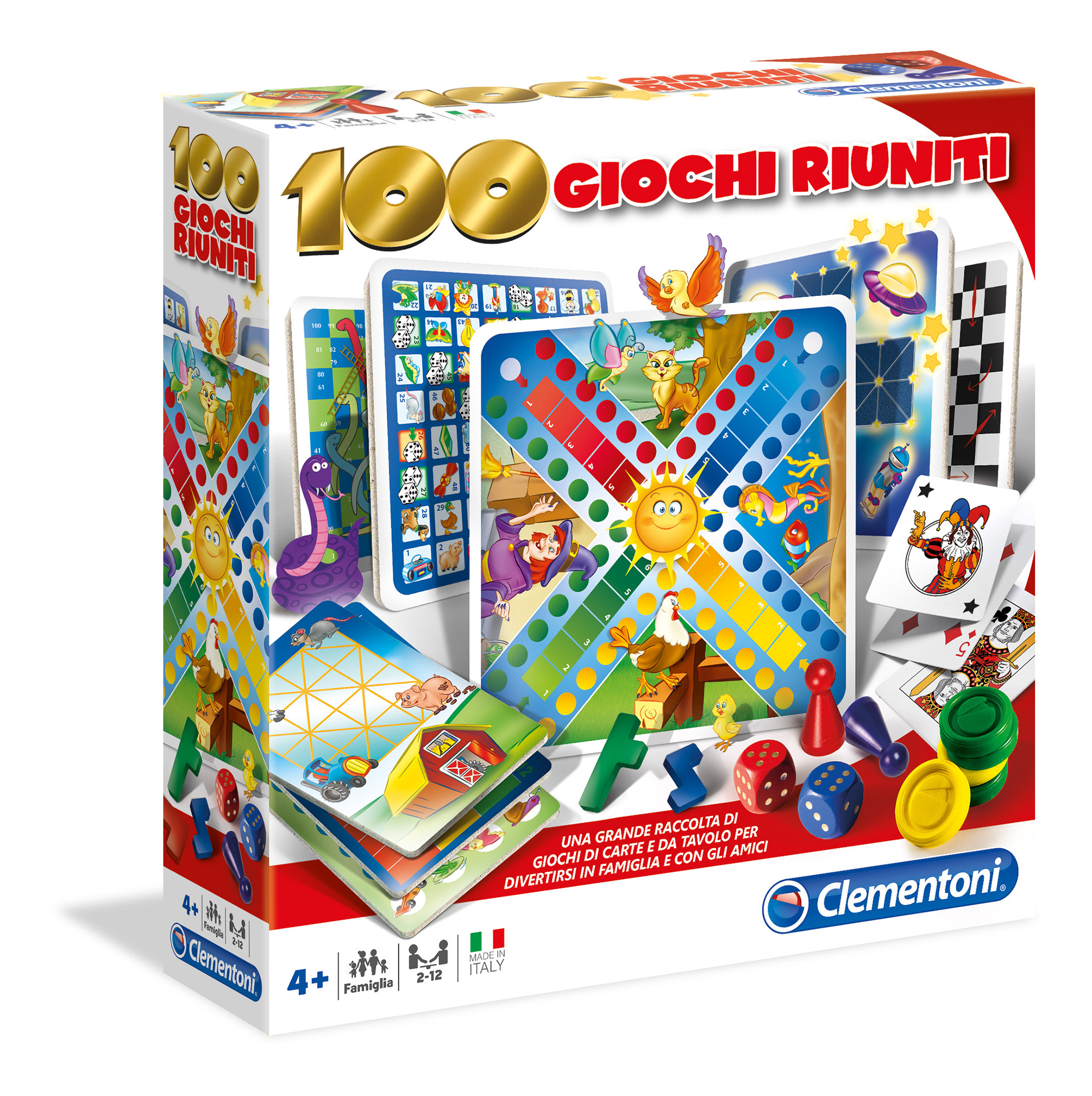 Clementoni - 12952 - 100 giochi riuniti - CLEMENTONI