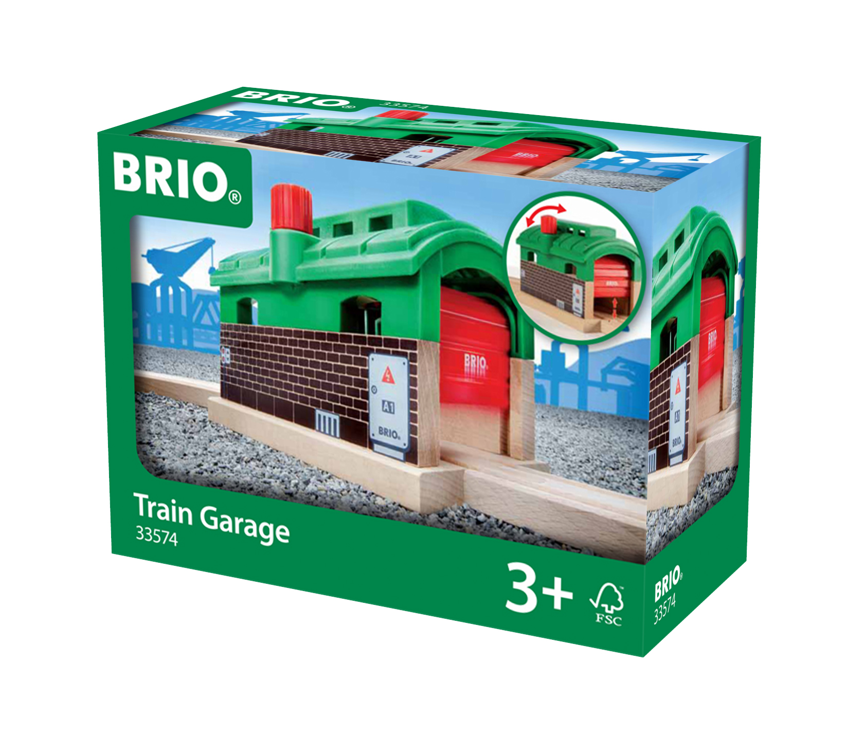 Brio rimessa dei treni - BRIO