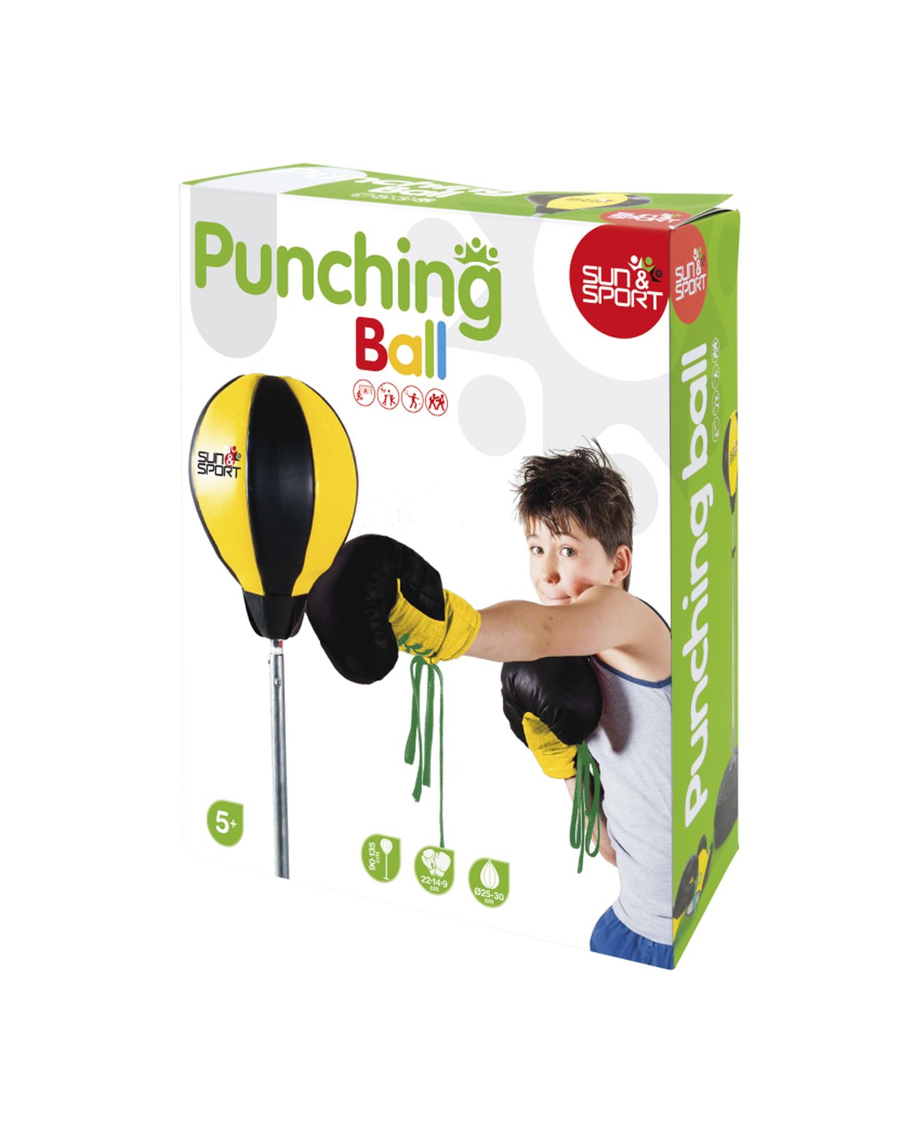 Punching ball con supporto - SUN&SPORT