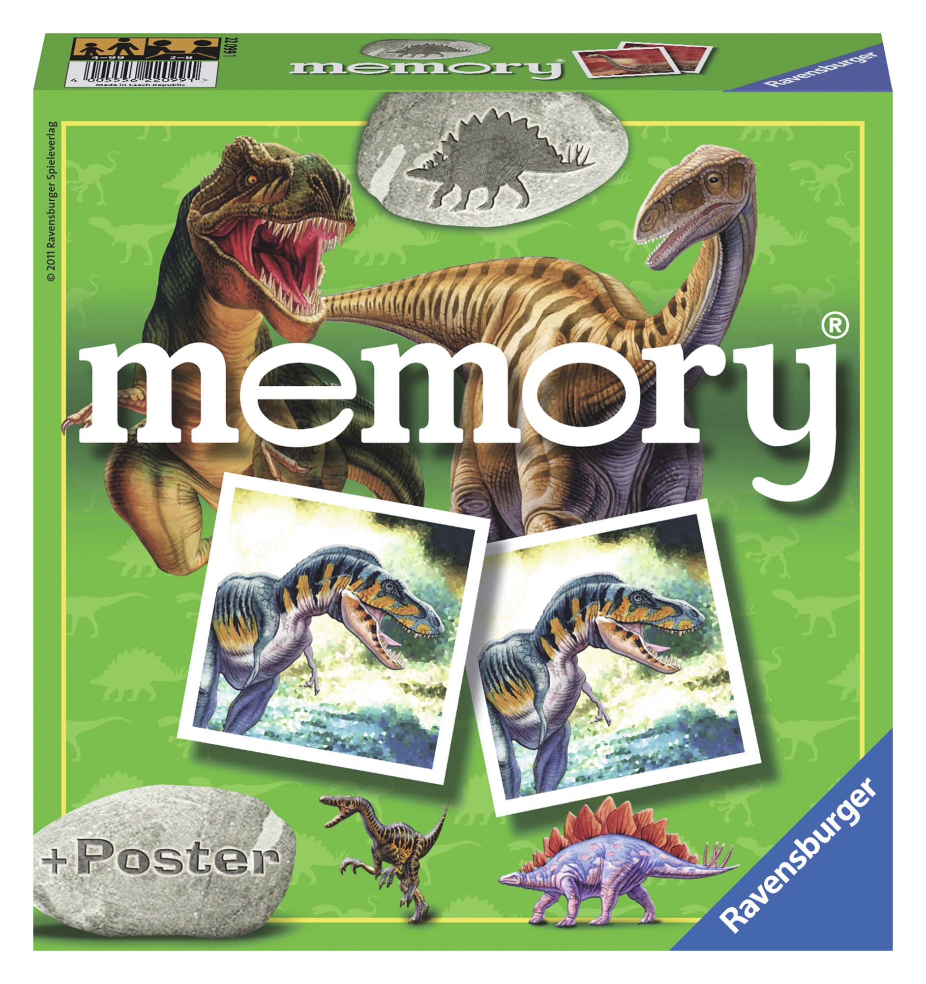 Memory® dinosauri - ravensburger - 