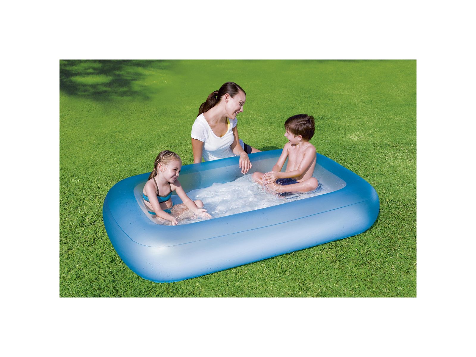 Bestway piscina aquababe con fondo gonfiabile 165x104x25 cm - Bestway