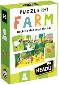 Headu - puzzle 8+1 farm - HEADU