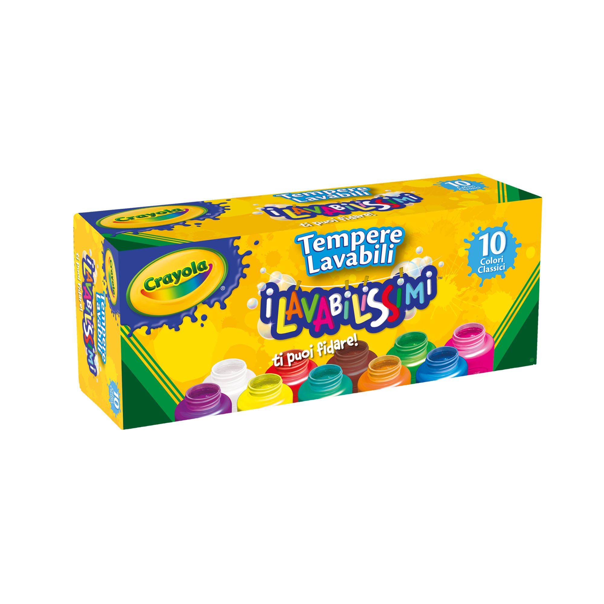 Tempere Lavabili per Bambini, 30 Colori Lavabili Colori a Dita Metallici  Glitter e Neon Bottiglie 60 ml : : Giochi e giocattoli