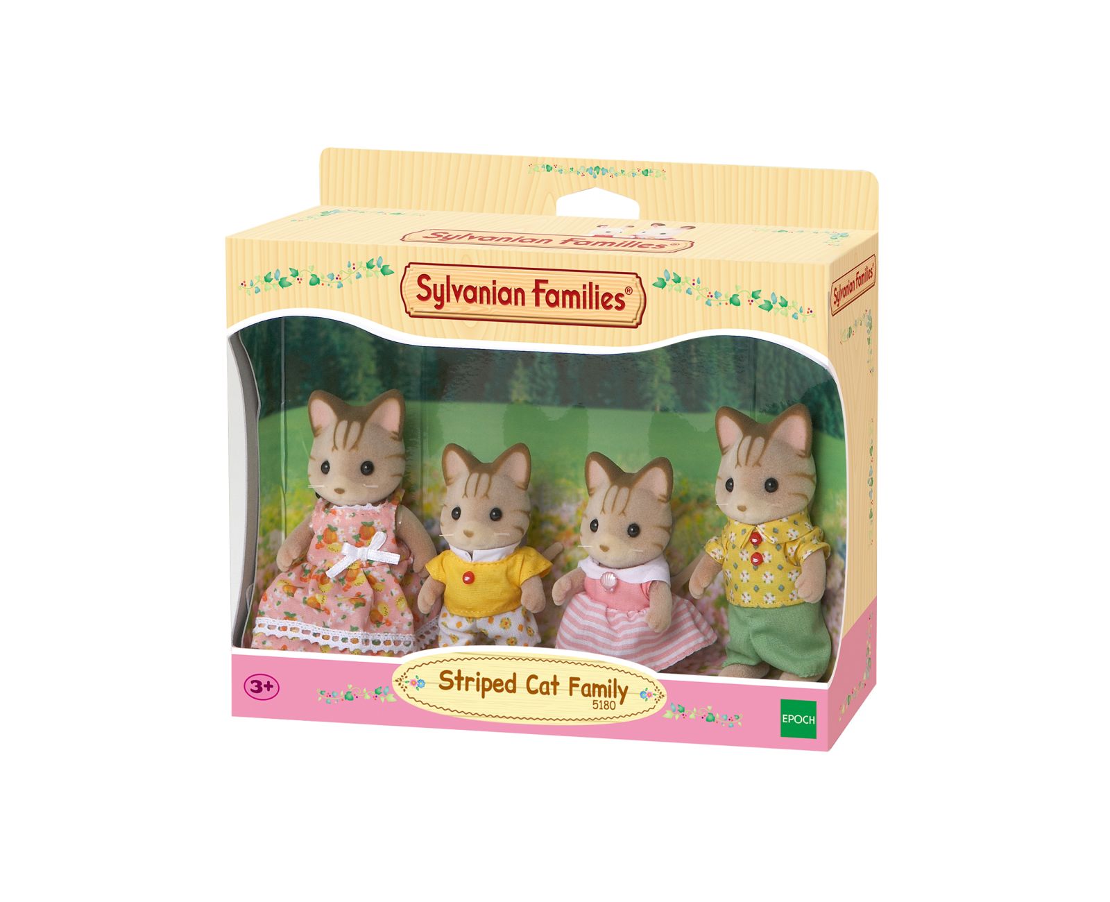 Sylvanian families - famiglia gatti striati - SYLVANIAN FAMILIES