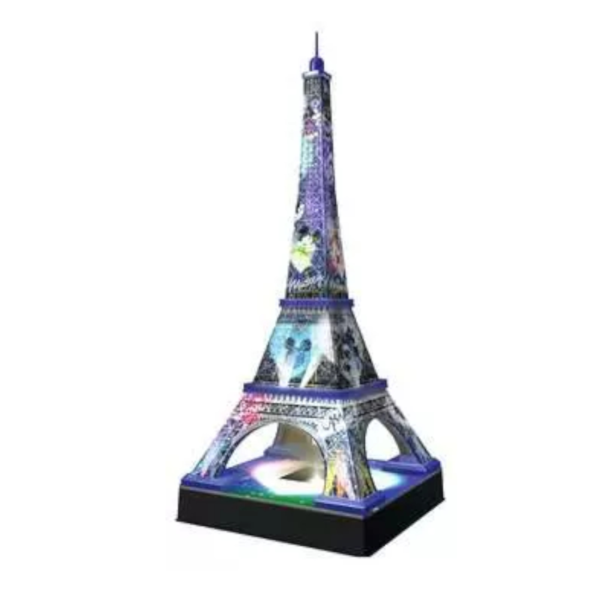 3d puzzle building night edition - tour eiffel mickey mouse - best seller disney - disney - marche - Mickey Mouse