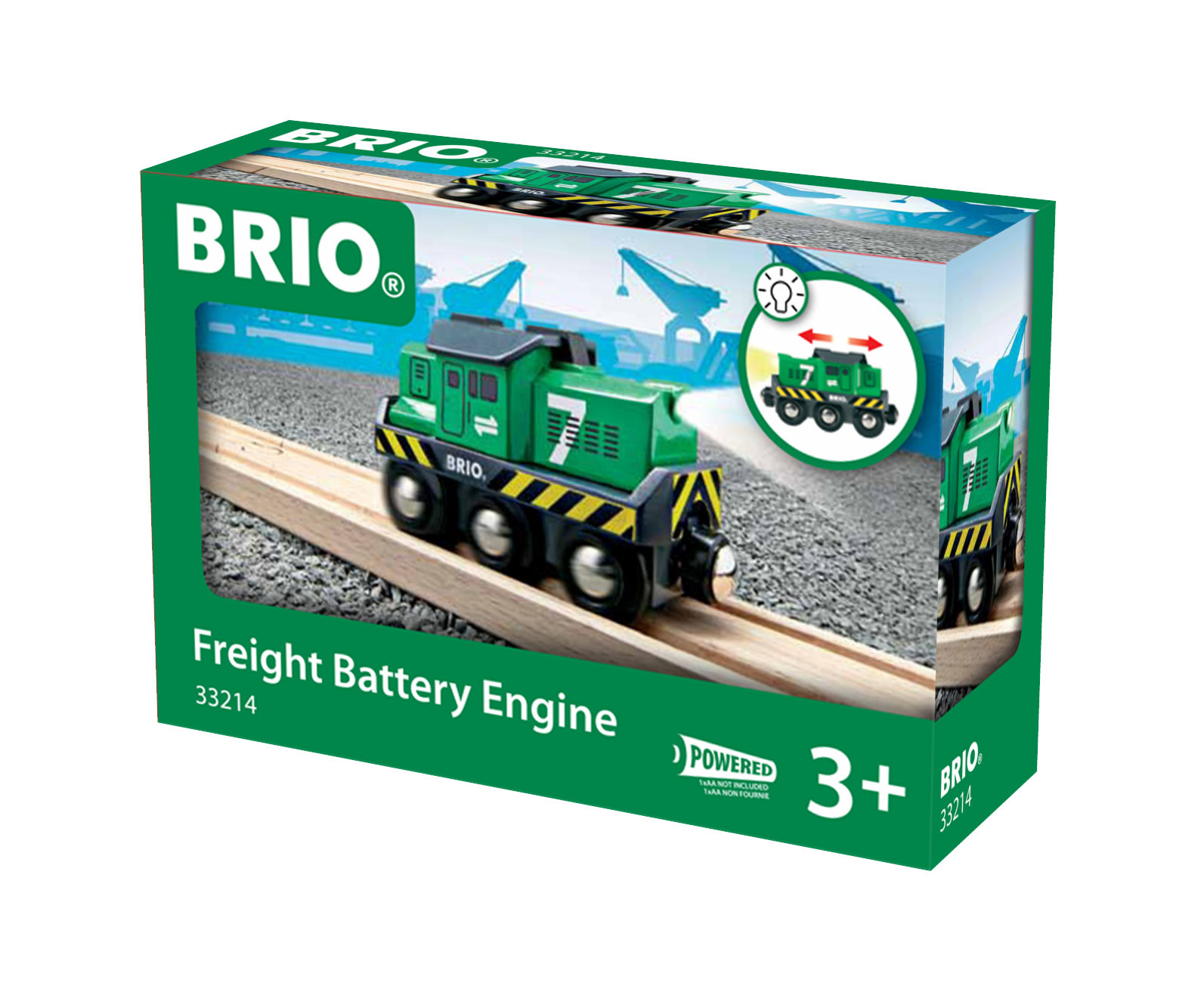 Brio locomotiva per treno merci a batterie - BRIO