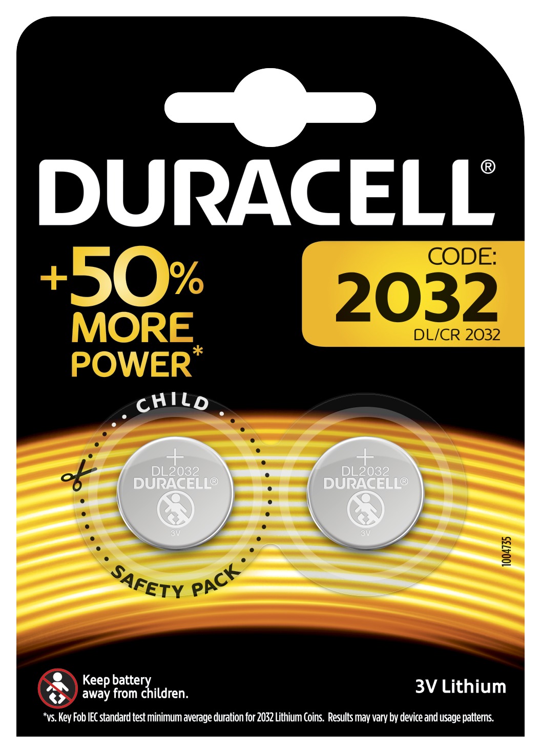 Duracell special electronics 2032 b2 - 