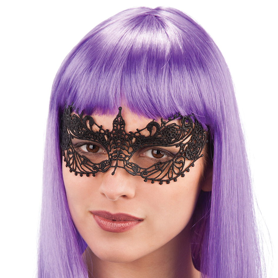 Acquista Carnival Toys 1393 - Maschera Bianca/Oro In Plastica Con Gemma Nera