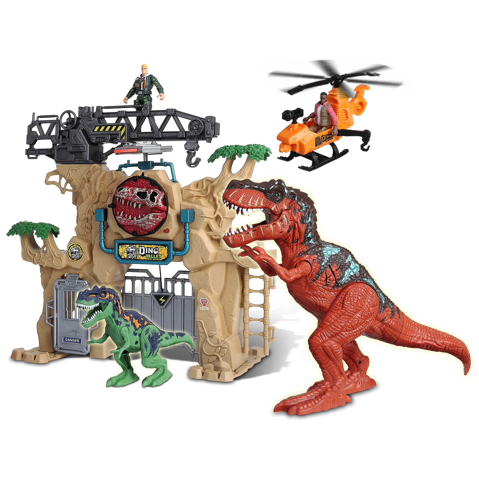 Playset dinosauro gate breakout - INVINCIBLE HEROES