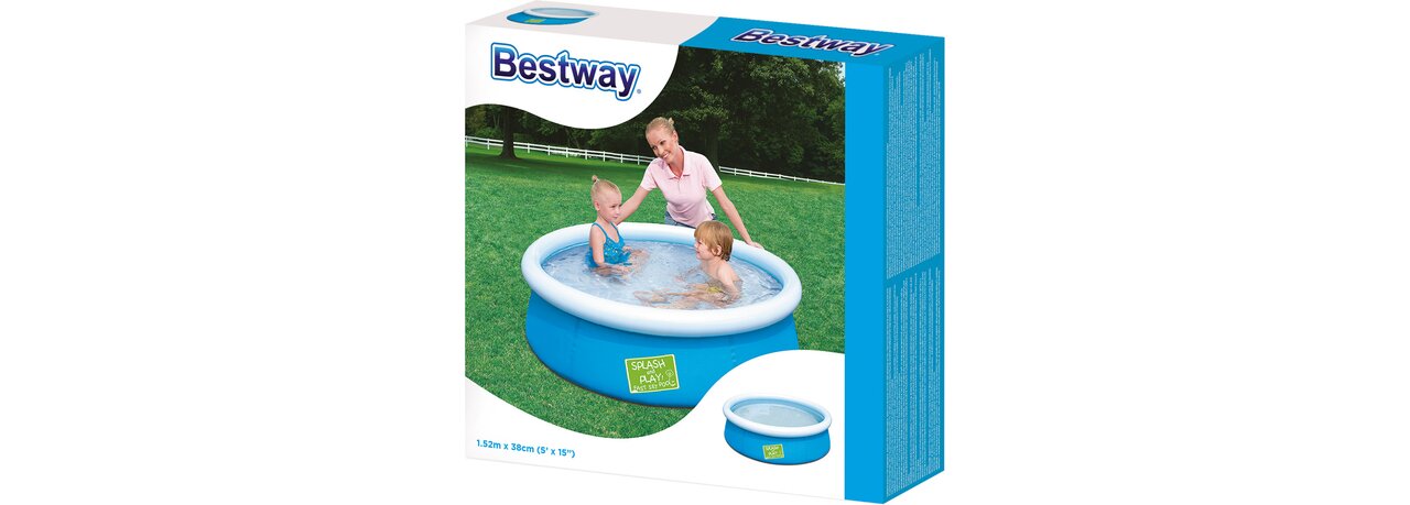 Bestway la mia prima piscina fast set 152x38 cm - Bestway