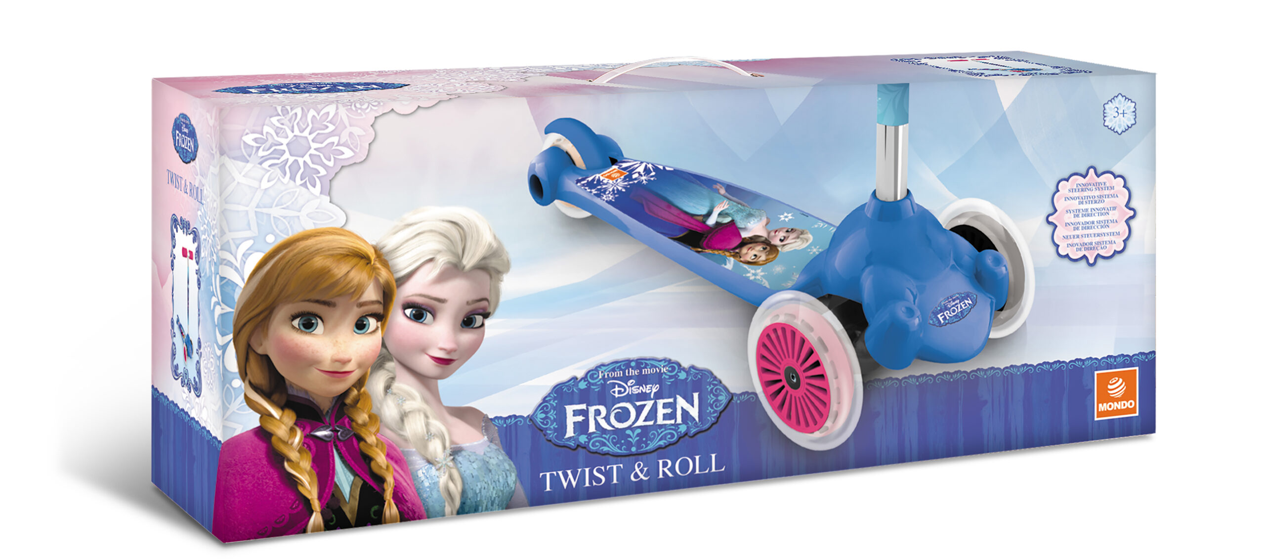 Twist & roll frozen - DISNEY PRINCESS, Disney