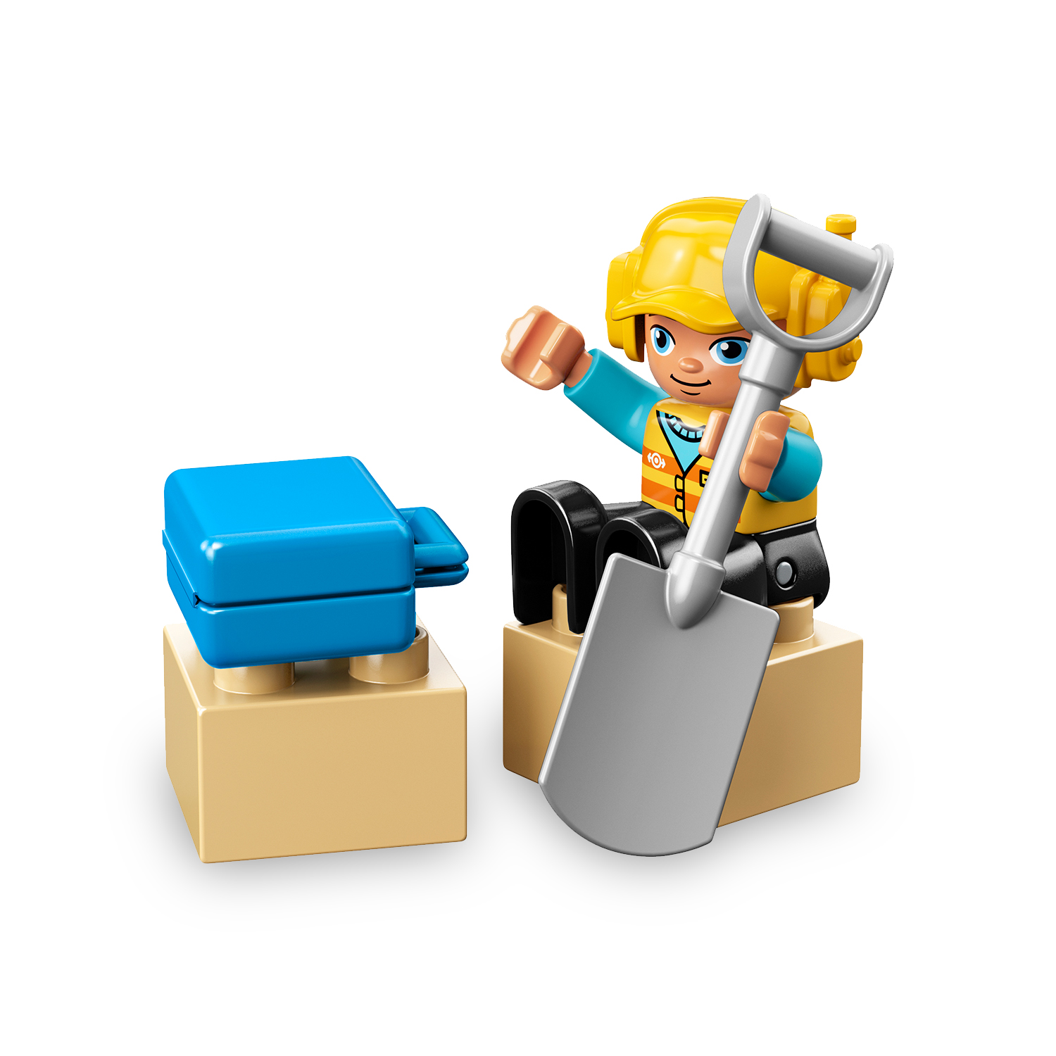 Lego duplo 10872 ponte e binari ferroviari, giochi per bambini in età prescolare con mattoncino sonoro, giocattoli educativi - LEGO DUPLO, Lego