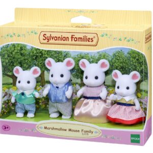 Sylvanian families - marshmallow - famiglia topolini bianchi - SYLVANIAN FAMILIES