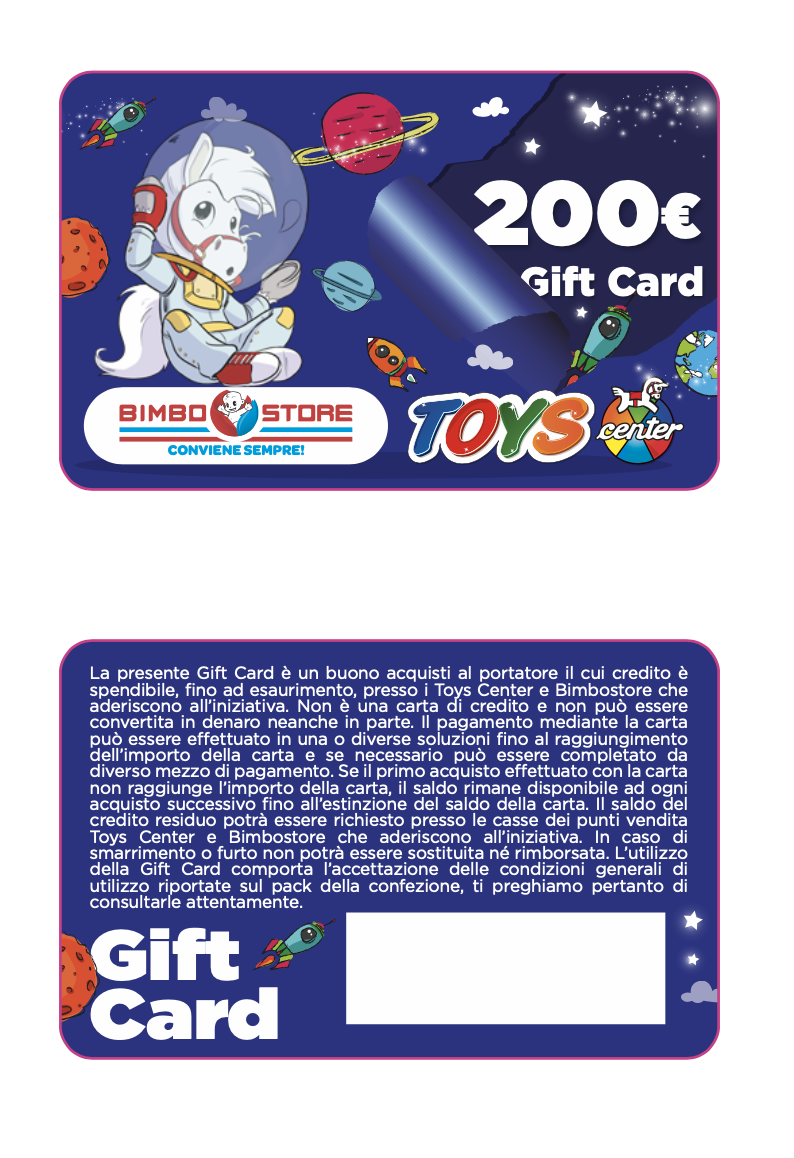 Gift card 200€ - 