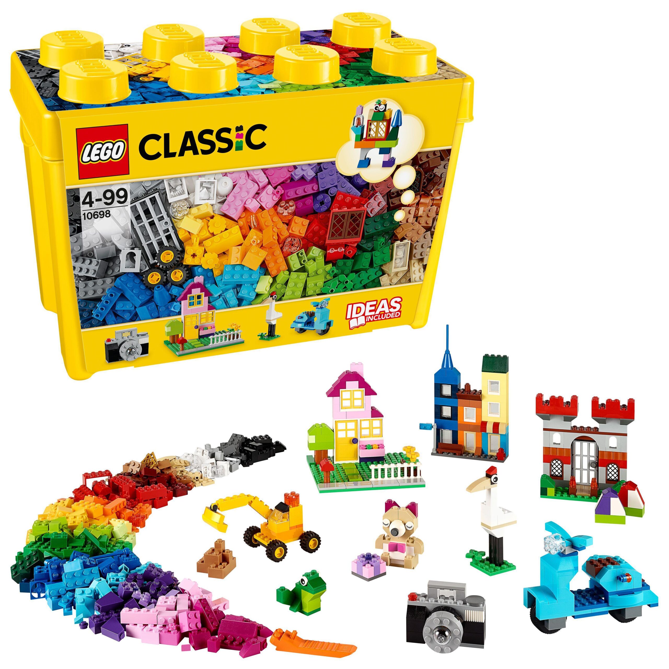 Lego classic 11017 mostri creativi, giochi educativi per bambini di 4+ anni,  giocattolo con mattoncini da costruzione - Toys Center