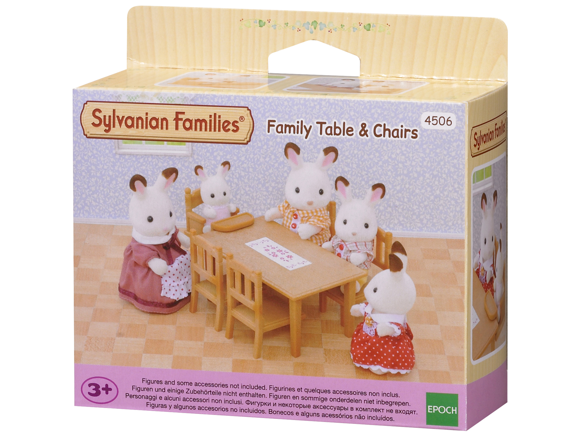 Sylvanian families – set tavolo con sedie - SYLVANIAN FAMILIES