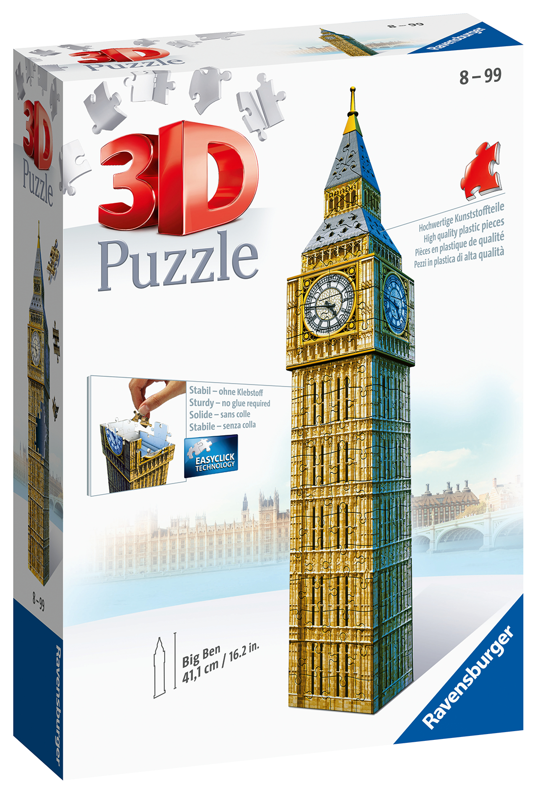 Puzzle 3D Big Ben - Ravensburger Puzzle 3d - Toys Center
