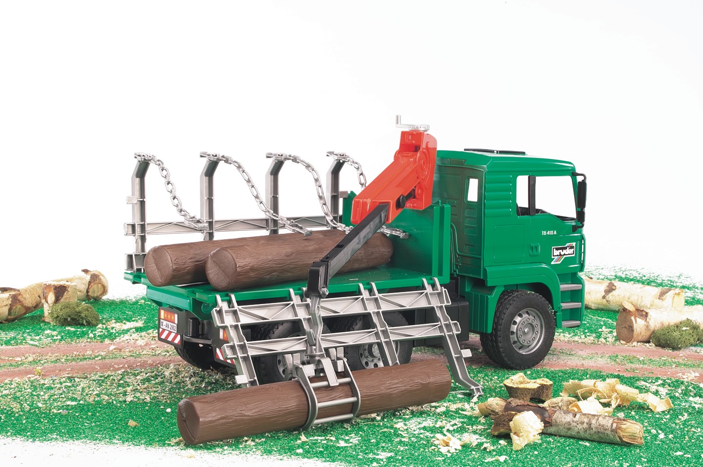 Camion per il trasporto legname man tga - 