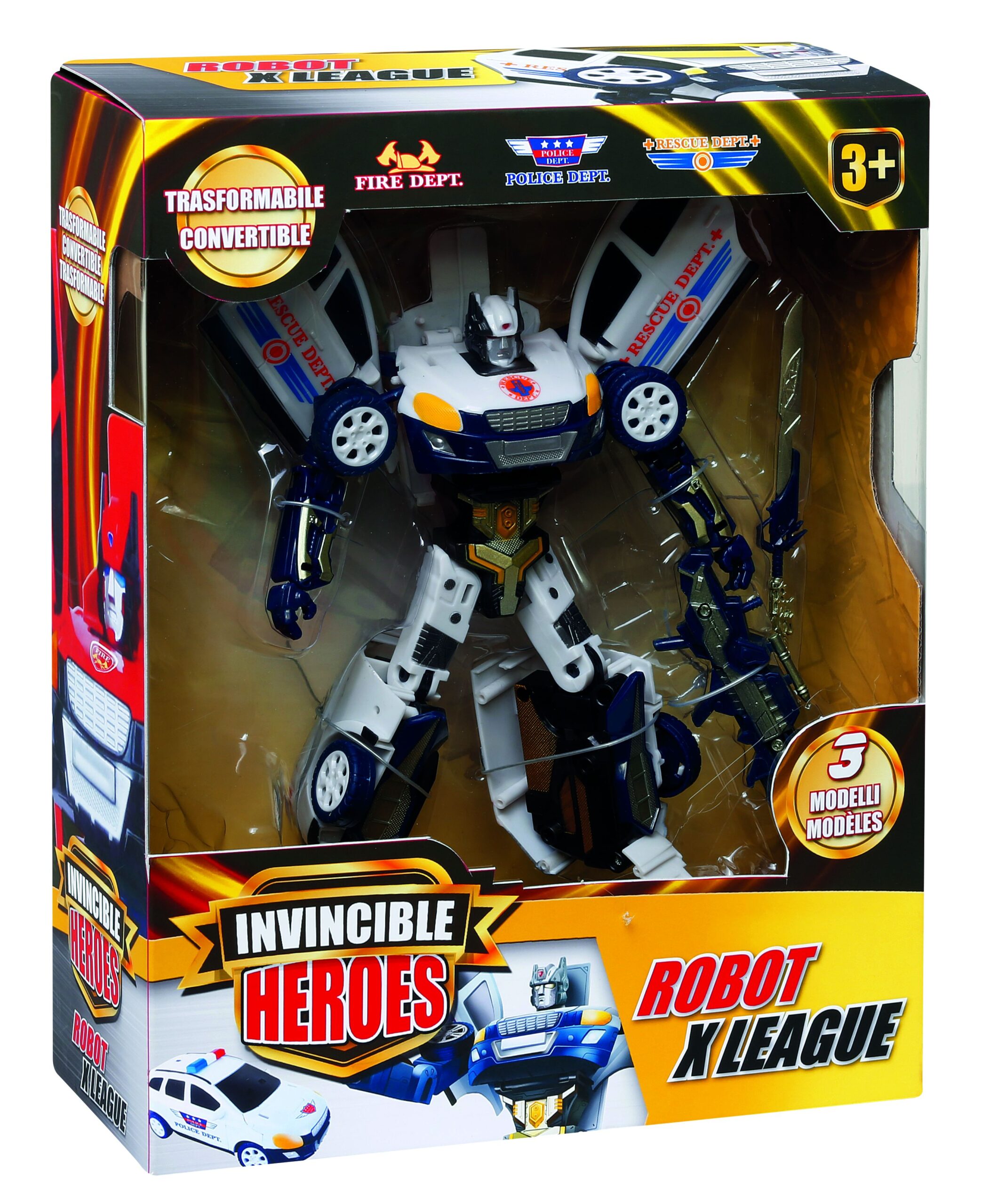 Invincible heroes robot xleague - INVINCIBLE HEROES