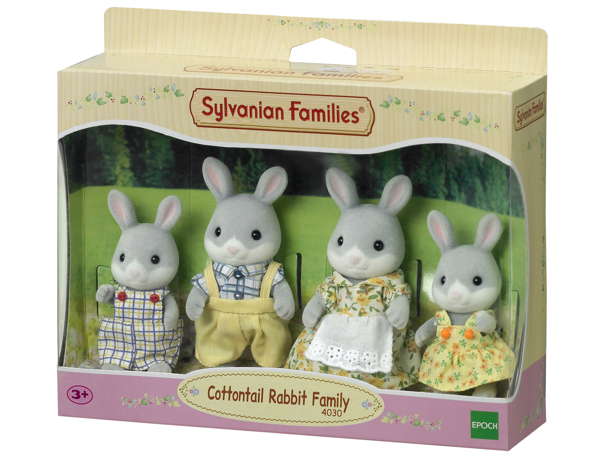 Sylvanian families - famiglia cottontail rabbit - SYLVANIAN FAMILIES