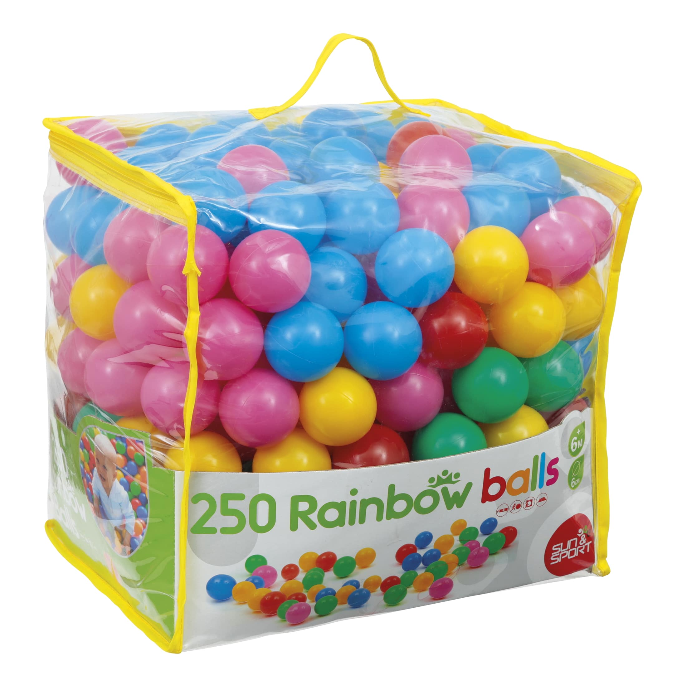 Confezione da 100 palline colorate per bambini — PoolFunStore