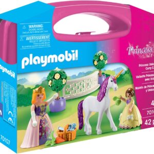 Playmobil 70107 - valigetta principesse con unicorno, - 
