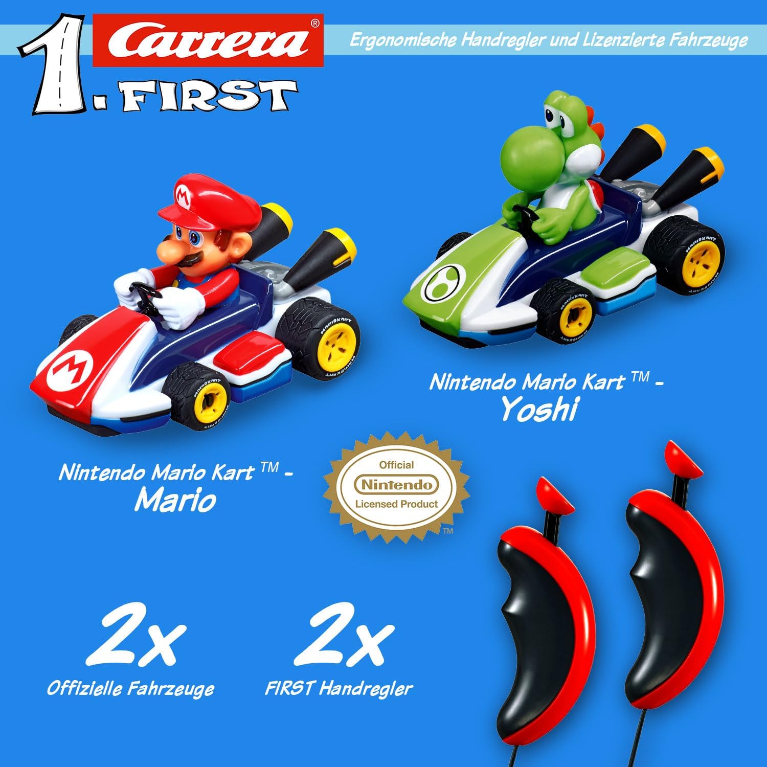 Kart télécommandé Super Mario Go Kart Carrera : King Jouet
