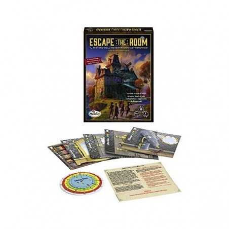 Thinkfun - escape the room "il mistero dell'osservatorio", gioco da tavolo, da 3 a 8 giocatori, 10+ anni - RAVENSBURGER