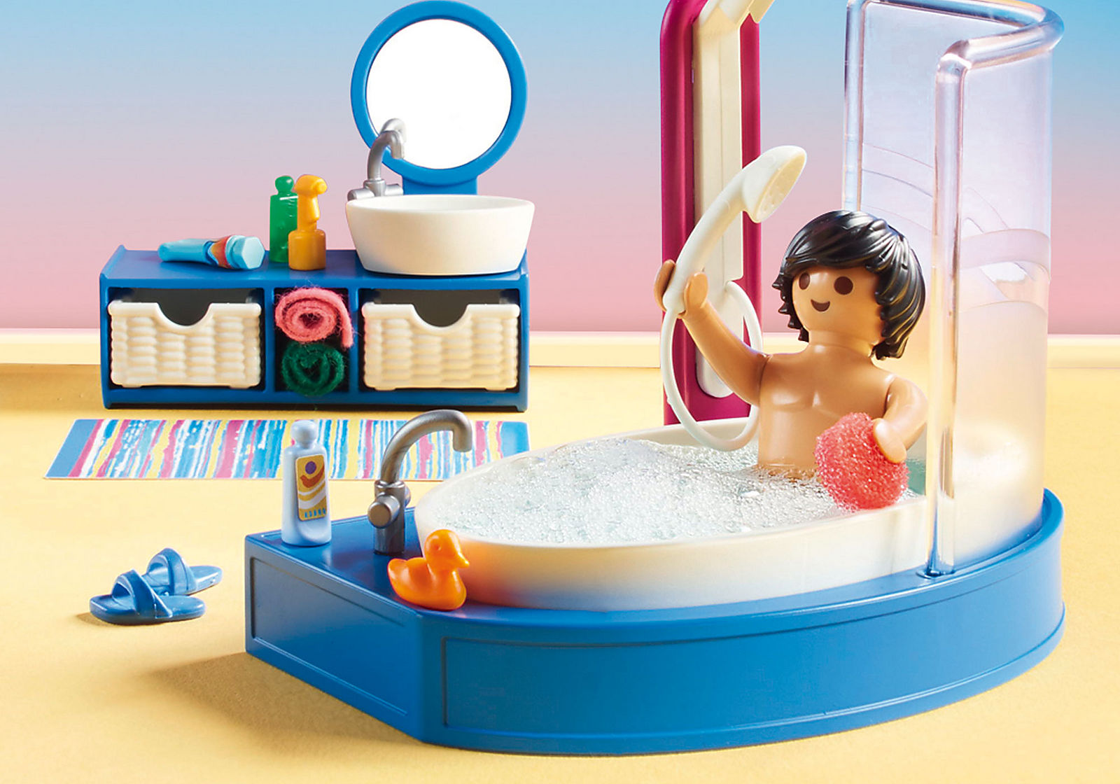Playmobil dolhouse bagno con vasca - 