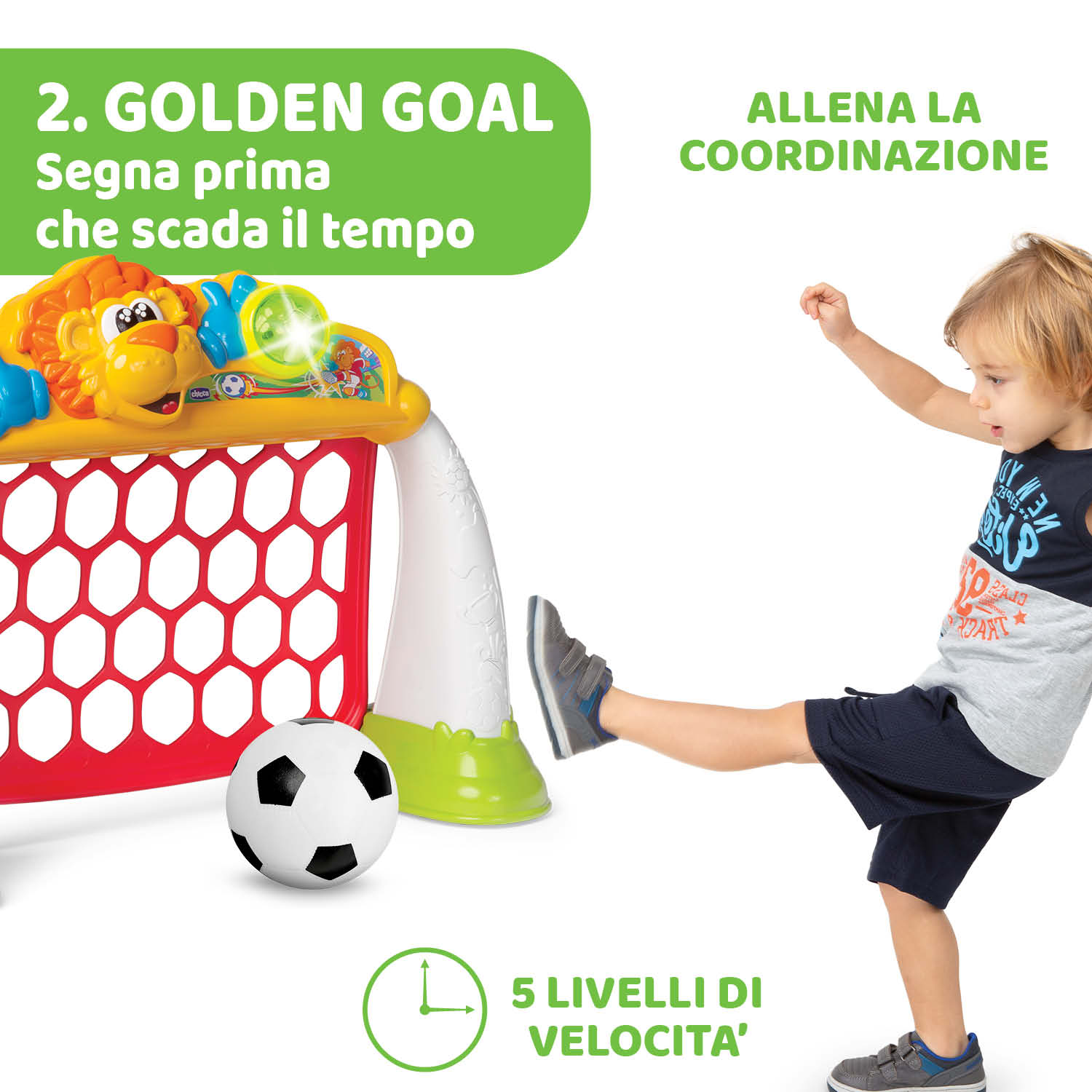 Porta Calcio Goal League Pro - Toys Center