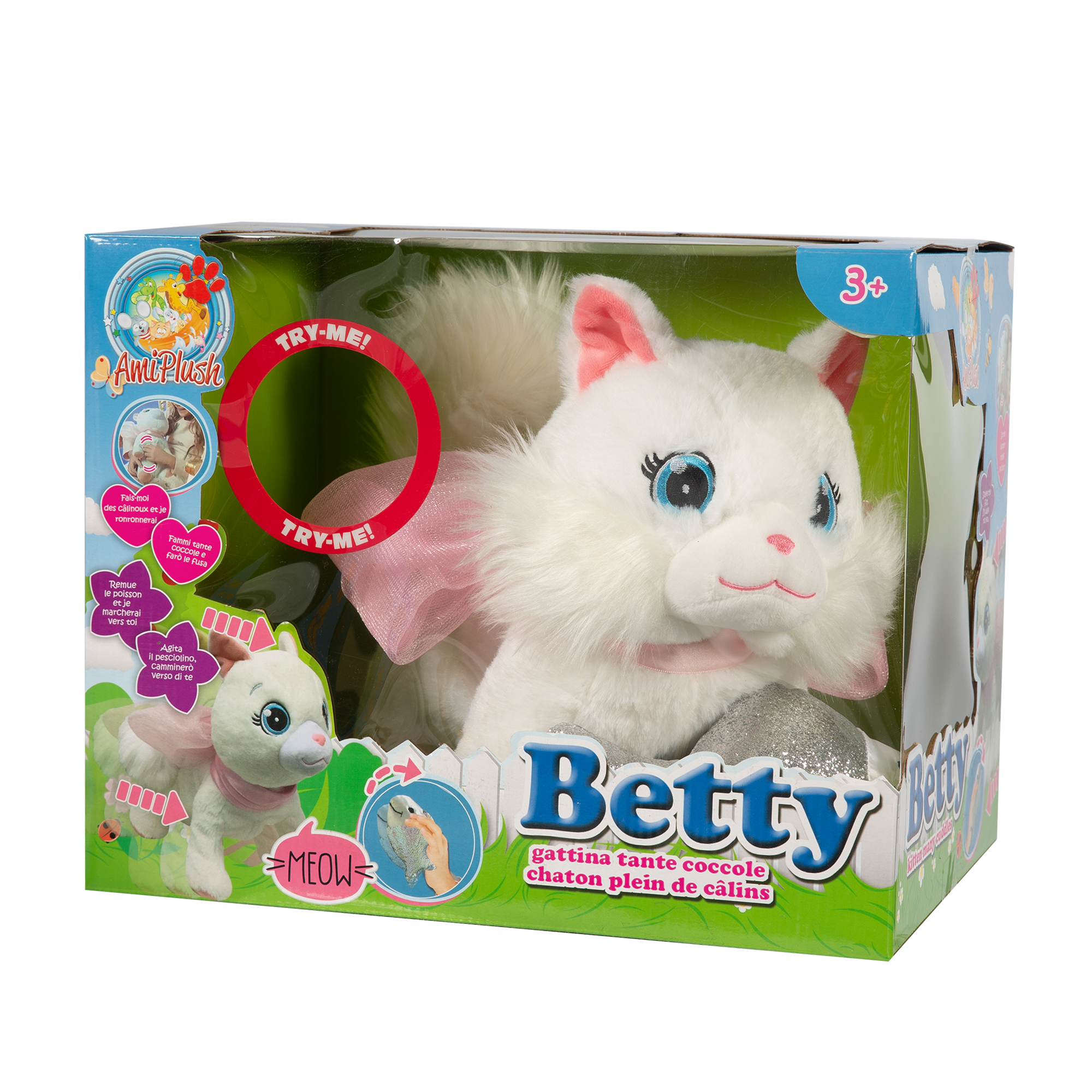 Betty - gattina tante coccole - AMI PLUSH