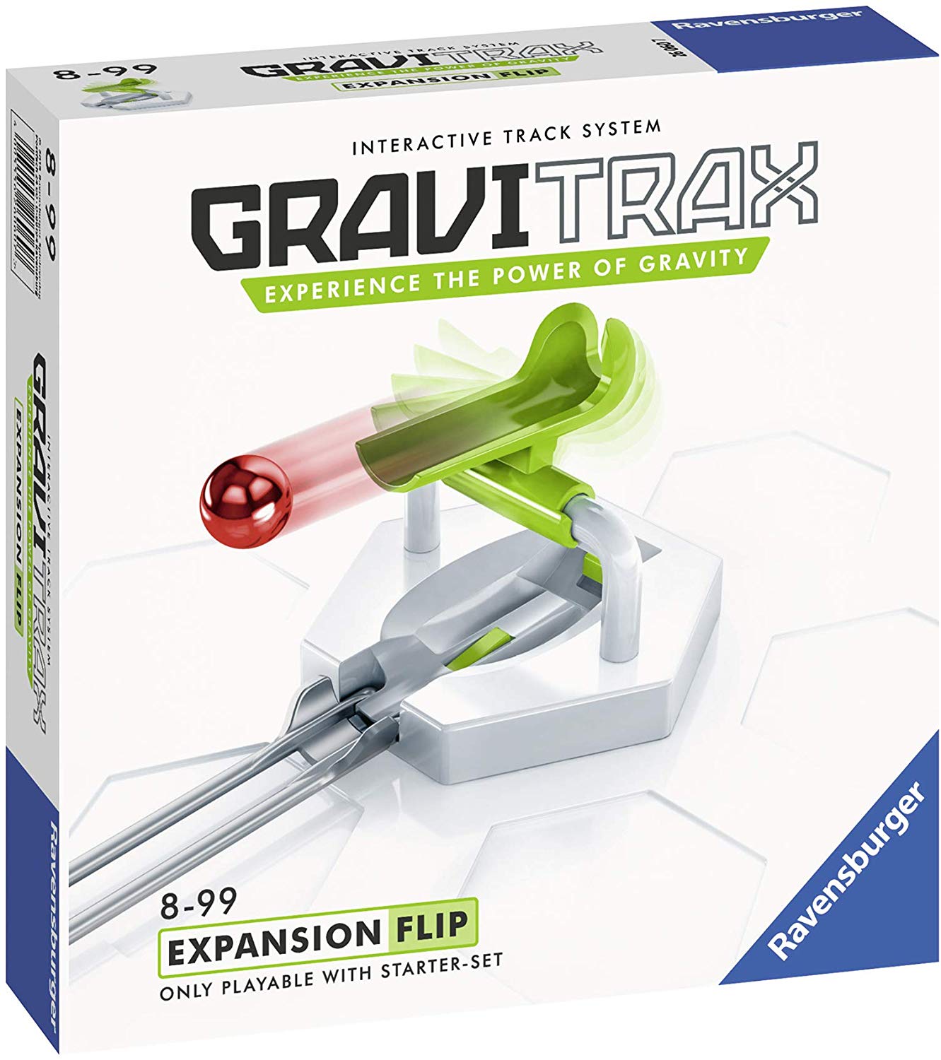 Ravensburger gravitrax flip, gioco innovativo ed educativo stem, 8+, accessorio - GRAVITRAX