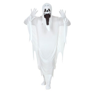 Costume fantasma xl halloween – travestimento spettrale per adulti - 