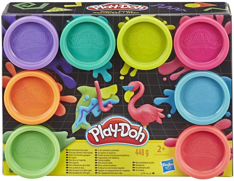 Play-doh - confezione da 8 vasetti di pasta da modellare - PLAY-DOH